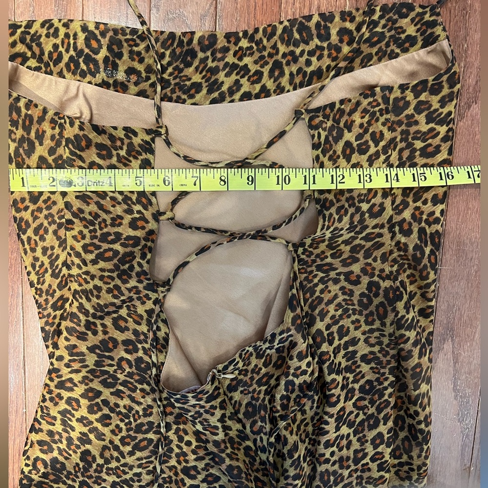STAUD Leopard Print Dress - Picture 4 of 6